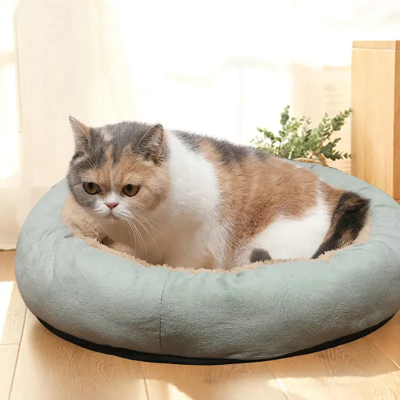 Round Sponge Pet Bed