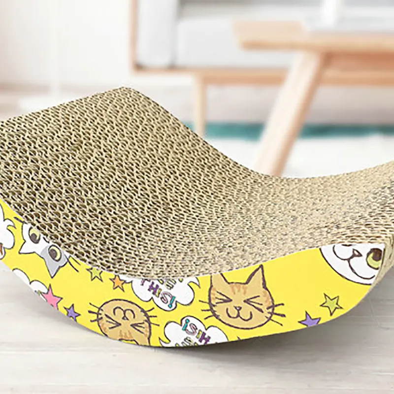 Arch-Shaped Cat Scratcher Pad