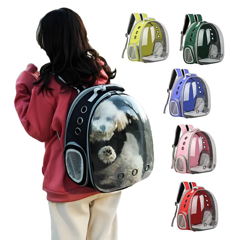 Pet Carrier Backpack with Transparent Window